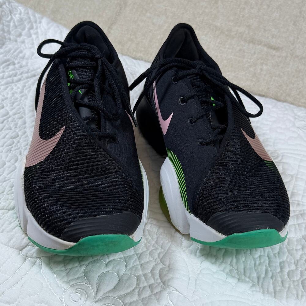 Nike Air Zoom SuperRep Women 8 Black Pink Athletic Running Training Sneakers - Picture 10 of 10